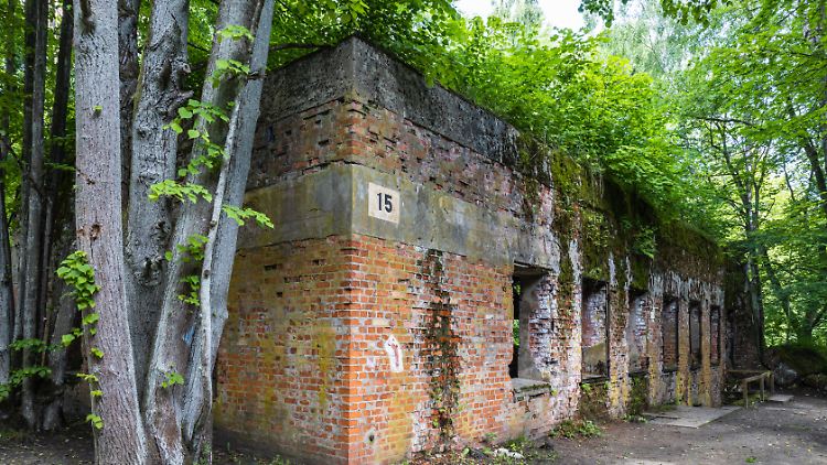 Das Haus von Göring auf dem weiträumigen Gelände der Wolfsschanze.