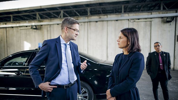 Der Leiter des deutschen Vertretungsbüros in Ramallah spricht im November mit Außenministerin Baerbock. 