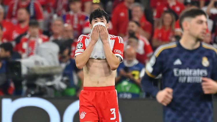 Gebrauchter Abend gegen Real Madrid: Minjae Kim.