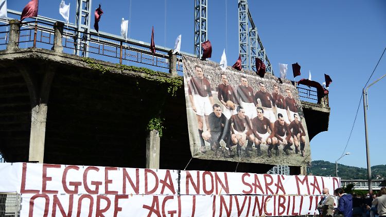 Das Gedenken an "Grande Torino" hat einen festen Platz im Kalender der Fans von Torino.