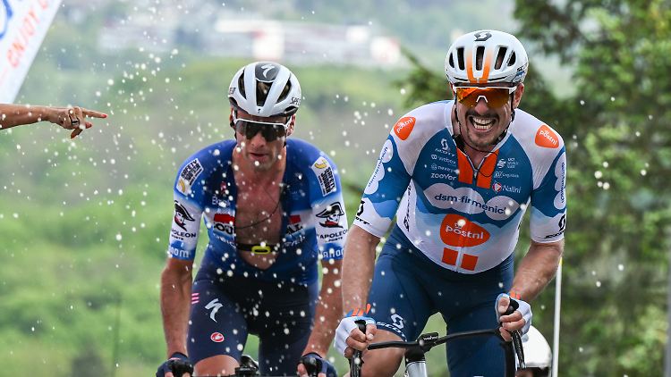 Degenkolb (rechts) zeigte sich angriffslustig.