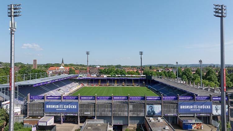 Das Stadion an der Bremer Brücke ist gesperrt.