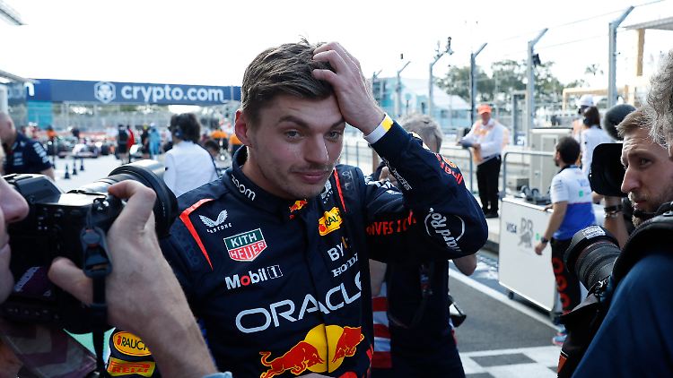 Verstappen war überrascht, dass er mal wieder der Schnellste war.