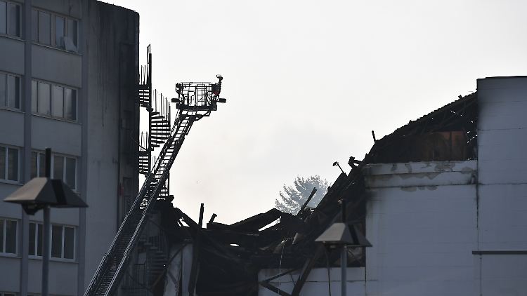 Das Feuer war am Freitagvormittag ausgebrochen.