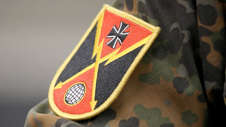 Das Wappen der Brigade Cyber- und Informationsraum.