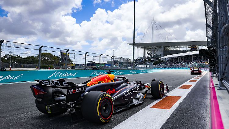 War auch beim Sprint in Miami nicht zu halten: Max Verstappen.