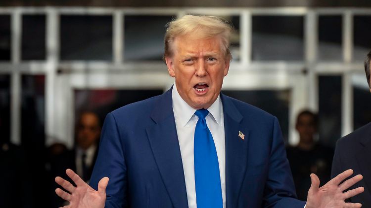 Ex-Präsident Trump fällt häufig mit radikaler Rhetorik auf. 