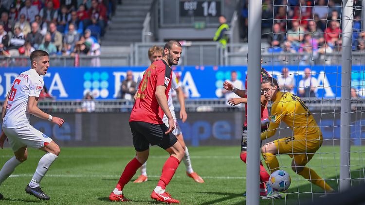 Der SV Wehen Wiesbaden brachte sich selbst mit viel Pech um einen Punkt.