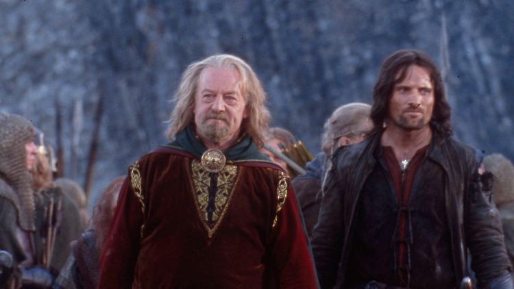 In zwei "Herr der Ringe"-Filmen spielte Bernard Hill (l.) König Théoden - hier an der Seite von Viggo Mortensen als Aragorn.