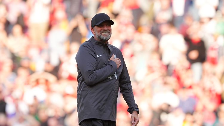 Jürgen Klopp konnte sein vorletztes Spiel in Anfield genießen.