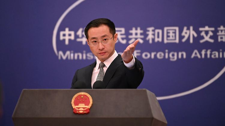 China lehne es entschieden ab, dass ein Land dessen Souveränität und Sicherheit provoziere und bedrohe, sagte Außenministeriumssprecher Lin Jian.