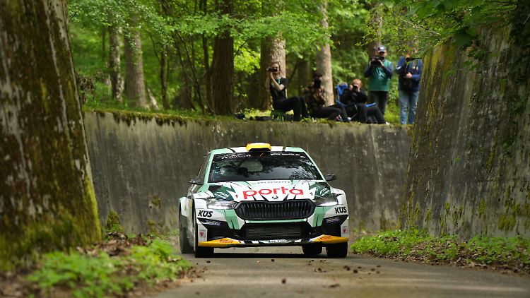 Marijan Griebel gewann mit Beifahrer Tobias Braun zum ersten Mal die ADAC Actronics Rallye Sulingen.