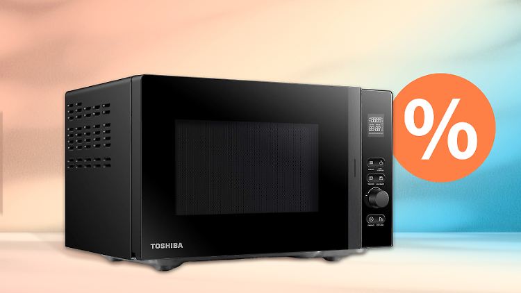 Ein Coupon macht's möglich und reduziert die Toshiba-Mikrowelle um 30 Euro.
