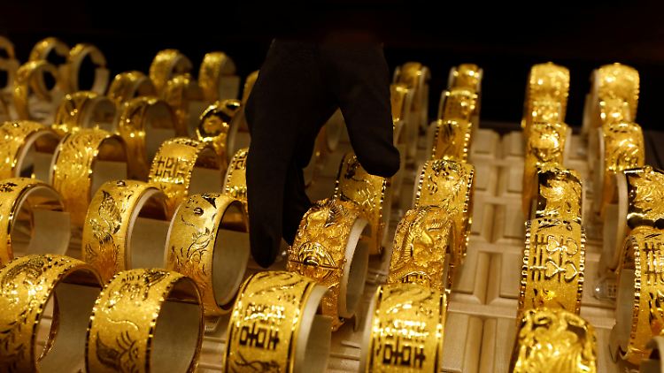 In China wird Gold beliebter.