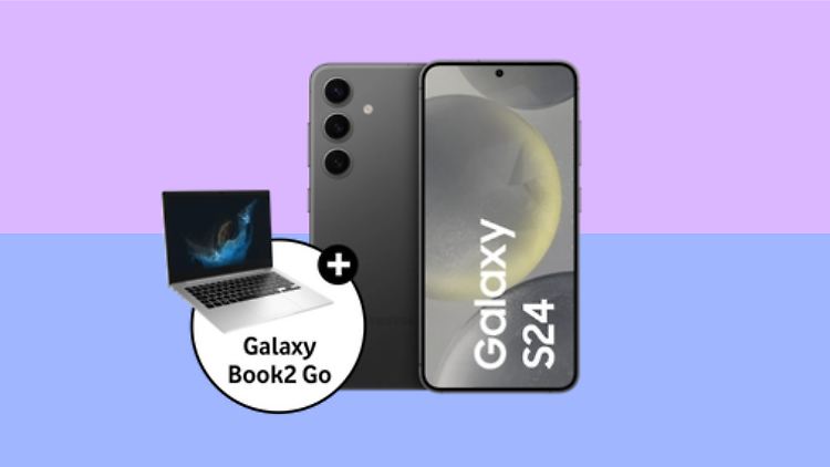 Bei Vodafone gibt es zum Galaxy S24 das Galaxy Book 2 Go zum Nulltarif dazu.