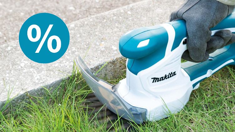Mit einer Akku-Gras- und Heckenschere lassen sich Rasenkanten und Sträucher komfortabel in Form bringen. Bei Ebay gibt es ein Makita-Gerät aktuell günstig wie lange nicht. Wir haben den Deal gecheckt.