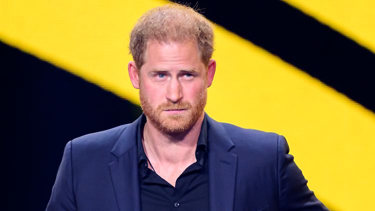 Prinz Harry ist auf Kurzbesuch in der britischen Hauptstadt. 