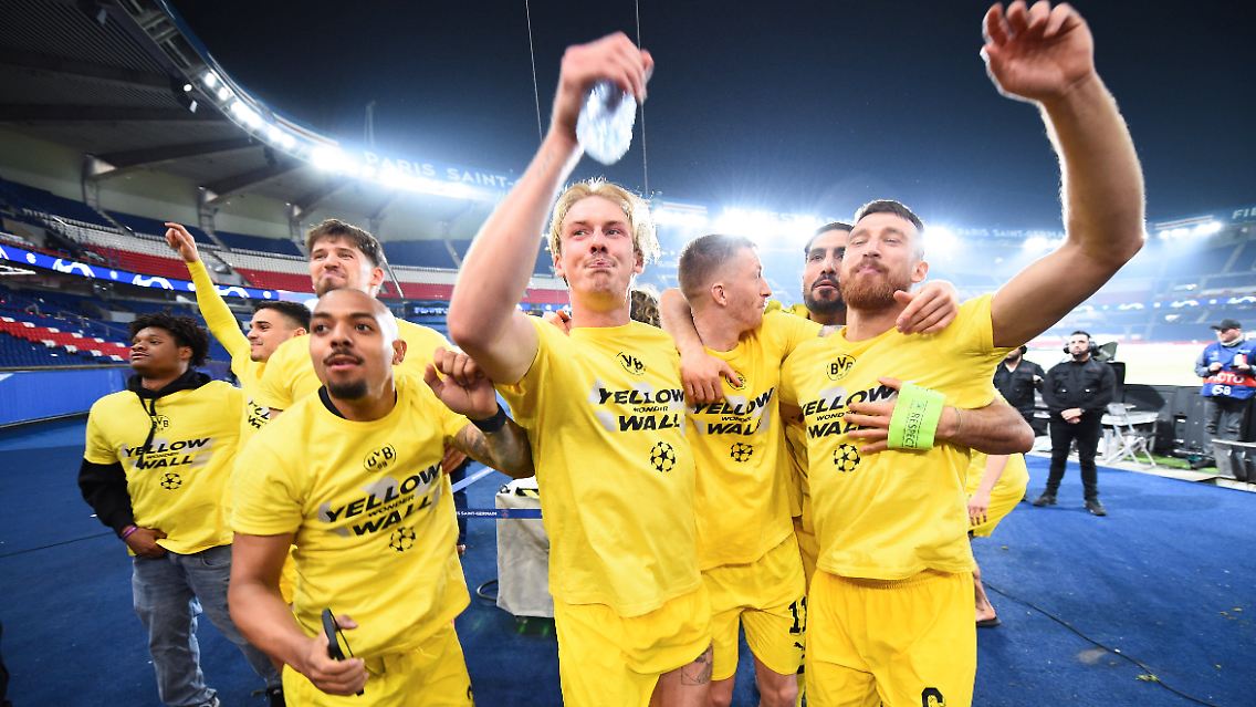 Gegner im Endspiel am 1. Juni in London ist der FC Bayern München oder Real Madrid. (ter/sid)