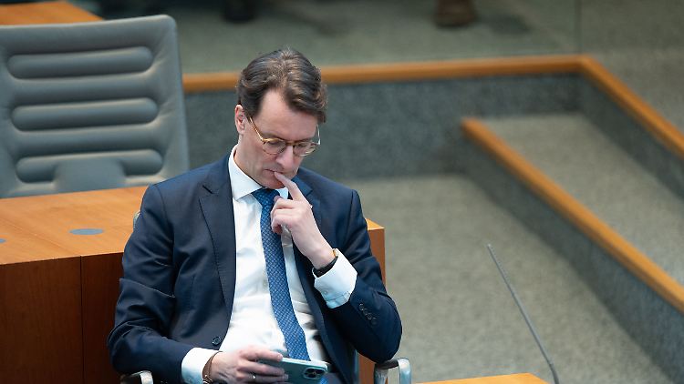 NRW-Regierungschef Hendrik Wüst ist Landesvorsitzender der CDU in Nordrhein-Westfalen.