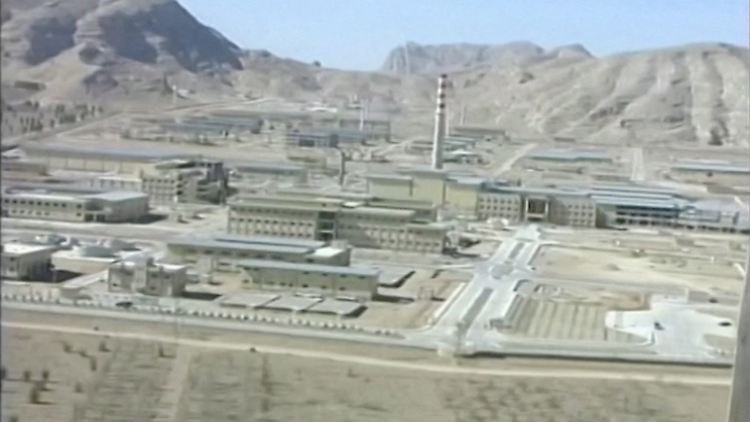 Die iranische Atomanlage Isfahan.