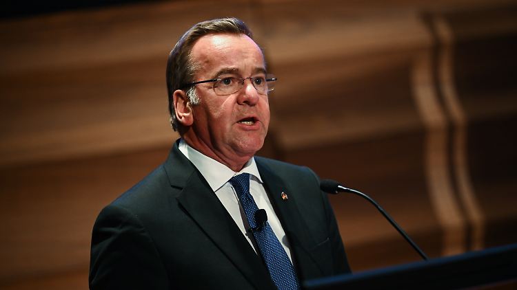 Deutschland sei inmitten eines militärischen Aufbauprozesses, erklärt Pistorius in einer Rede an der Johns-Hopkins-Universität.
