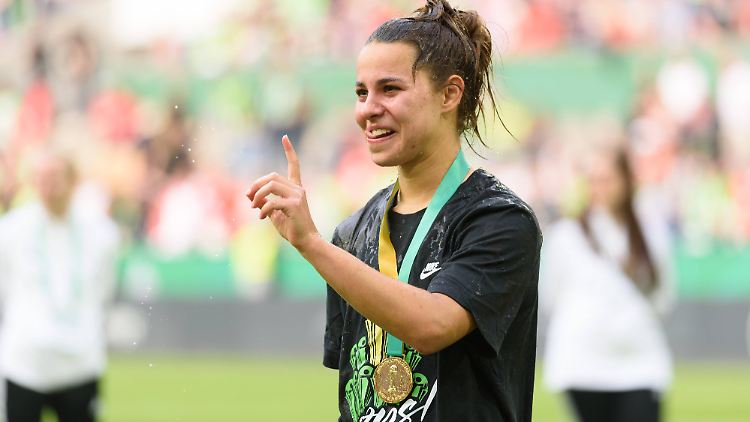 Für Lena Oberdorf war es der vierte Erfolg im DFB-Pokal.