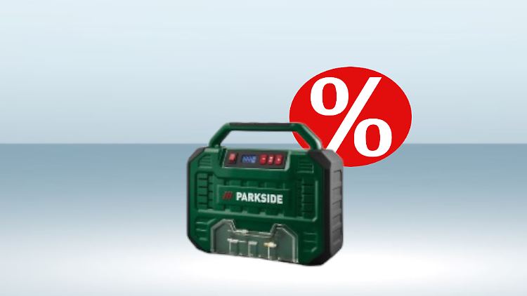 Lidl hat einen Mini-Kompressor von Parkside im Angebot. Wie gut ist der Preis?