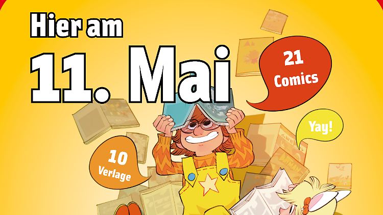 Der Gratis Comic Tag findet in diesem Jahr am 11. Mai statt.