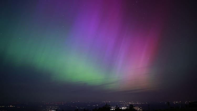 An vielen Orten auf der Welt waren Polarlichter zu sehen.