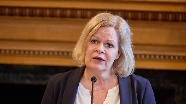 Bundesinnenministerin Nancy Faeser will gegen Islamisten hart durchgreifen.