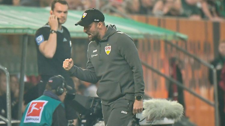 Es läuft und läuft für den VfB Stuttgart und Trainer Sebastian Hoeneß.