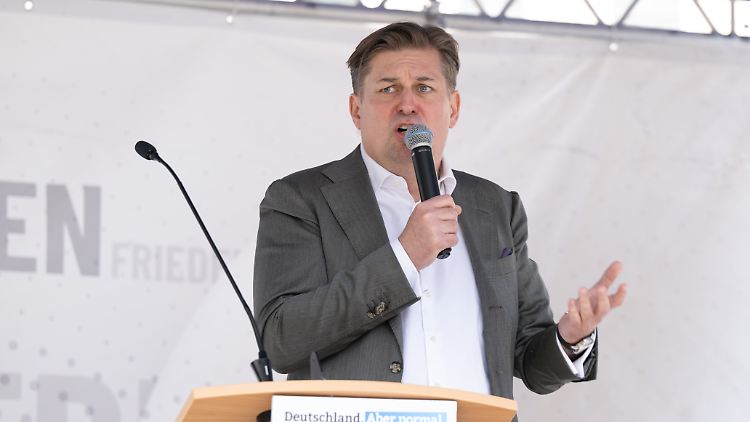 Krah wollte bei der "reaktionärsten Wahlkampfparty des Jahres" auftreten.
