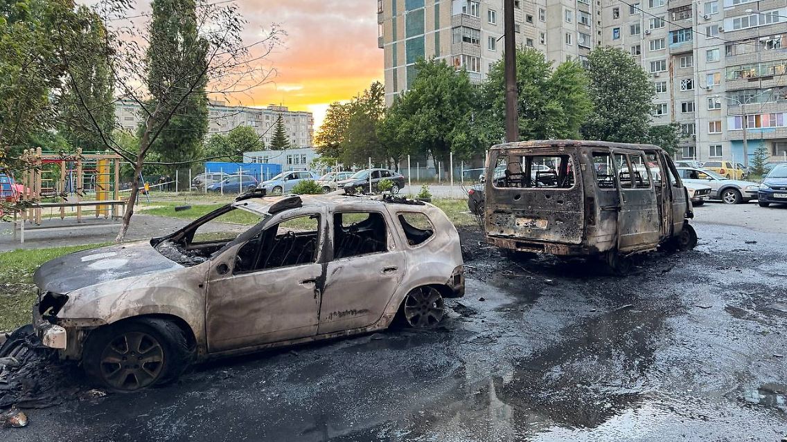 Schäden in Belgorod.