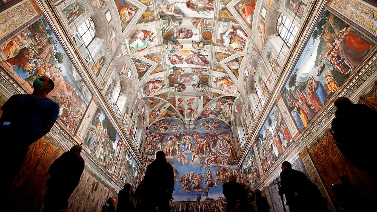 Die Angestellten arbeiten unter anderem in der berühmten Sixtinischen Kapelle.