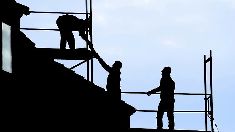 930.000 Beschäftigte arbeiten im Bauhauptgewerbe.