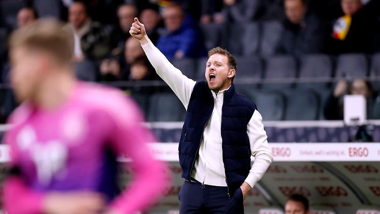 Für Nagelsmann ist es das erste große Turnier als Nationaltrainer.