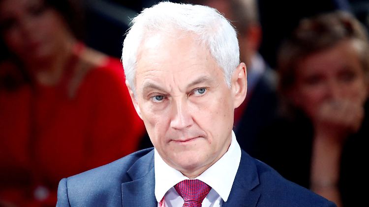 Beloussow gehört zum "wirtschaftlichen Block" des Kremls. 