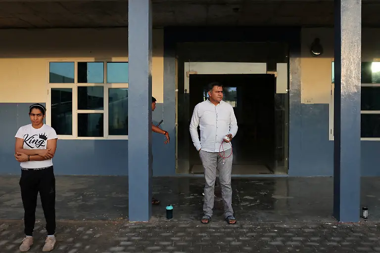 Sanjay-Sihag-coach-and-teacher-and-Sonu-Kaliraman-wrestler-and-coach