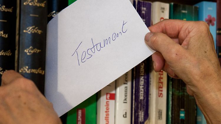 Kein guter Aufbewahrungsort für ein Testament: ein Versteck in den eigenen vier Wänden.