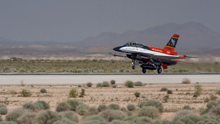 "Vista" -  eine durch künstliche Intelligenz gesteuerte F-16.