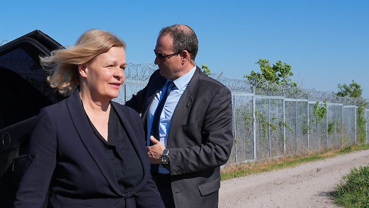 Mitte April besichtigte Bundesinnenministerin Faeser in Bulgarien die EU-Außengrenze.
