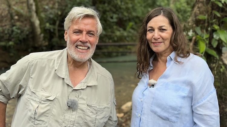 Kakaofarmer Andreas aus Guatemala mit Elke.
