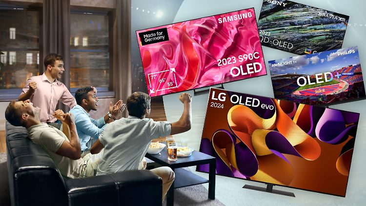 Mit den besten OLED-Fernsehern kommt bei Filmen, Serien, Games & Co. richtig Freude auf.