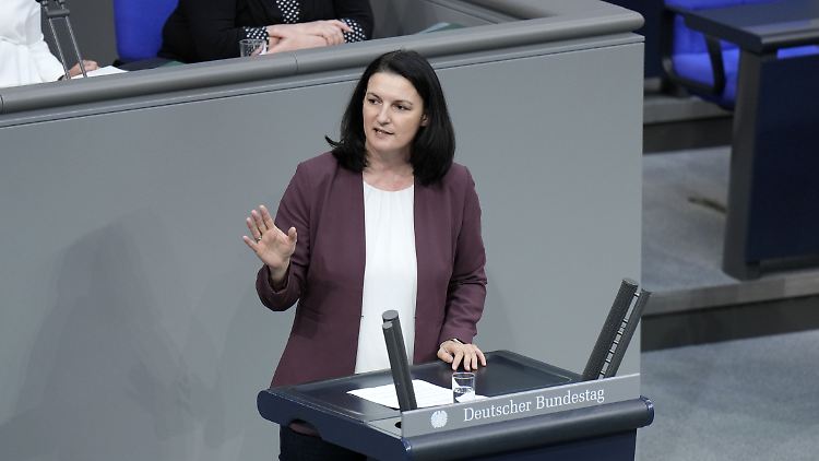 Für Irene Mihalic steht fest: Bevor die AfD nicht offiziell als gesichert rechtsextrem eingestuft wird, sollte nicht über ein Parteiverbot gesprochen werden.