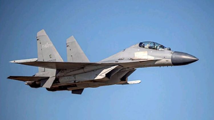 Taiwan registriert vermehrt chinesische Militärflieger über seinem Gebiet oder in der Nähe der Inselrepublik. 