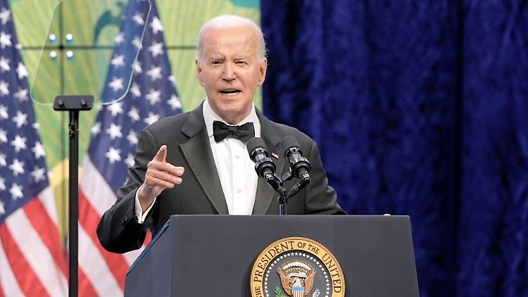 US-Präsident Joe Biden nennt Donald Trump einen "Verlierer".