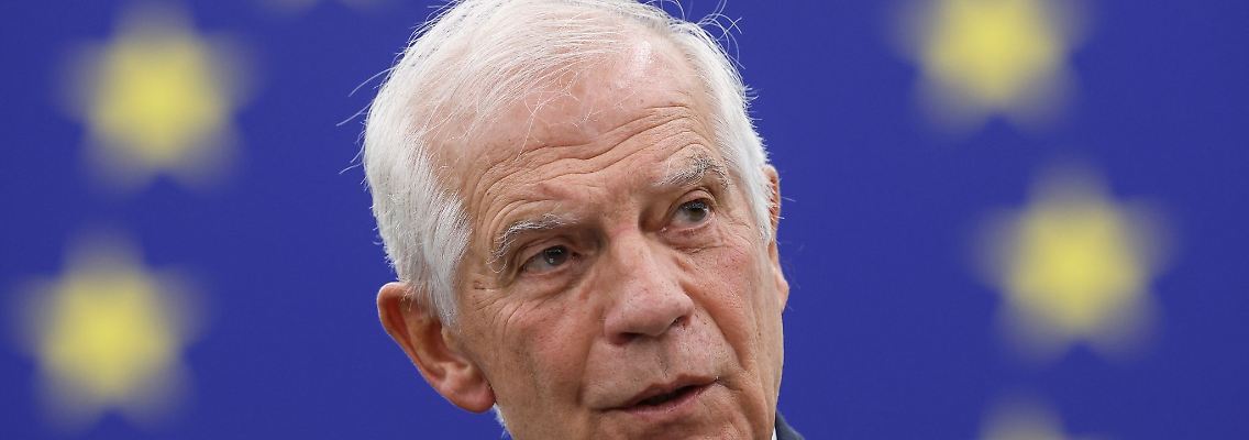 Der EU-Außenbeauftragte Josep Borrell: Die EU fordert Israel auf, die Militäroperation in Rafah zu beenden.