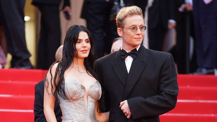 Deutscher Hollywood-Glamour an der Côte d'Azur: Ruby O. Fee und Matthias Schweighöfer.