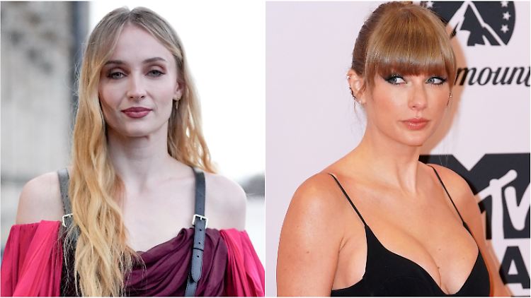 Teilen sich den gleichen Ex: Sophie Turner und Taylor Swift.