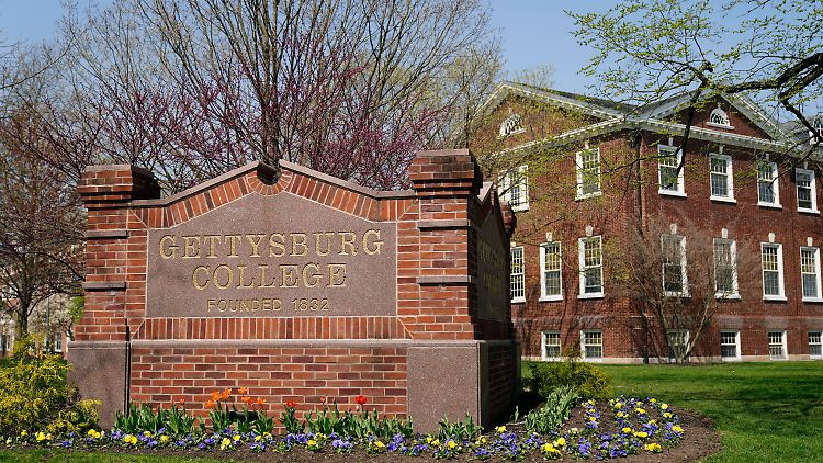 Die Tat ereignete sich nach einer Abschlussparty am College Gettysburg im US-Bundesstaat Pennsylvania.